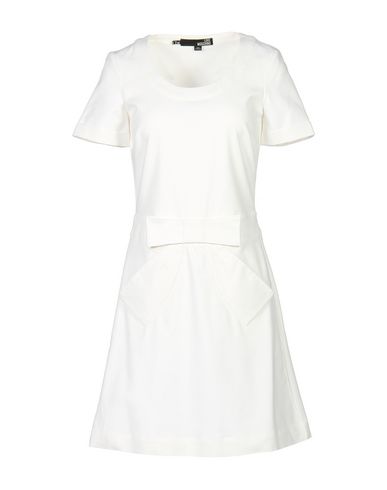 LOVE MOSCHINO Short Dress, White | ModeSens