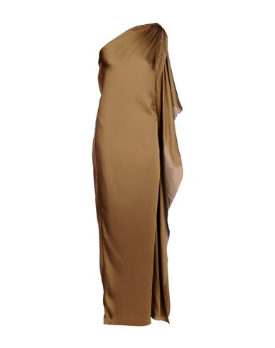 LANVIN Long Dress, Khaki | ModeSens