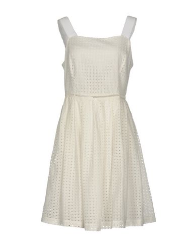 PINKO KNEE-LENGTH DRESS, WHITE | ModeSens