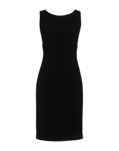 CAPUCCI Knee-Length Dress, Black | ModeSens