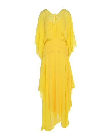 Pinko Long Dress In Yellow | ModeSens