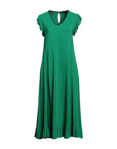 Twinset Long Dress In Green