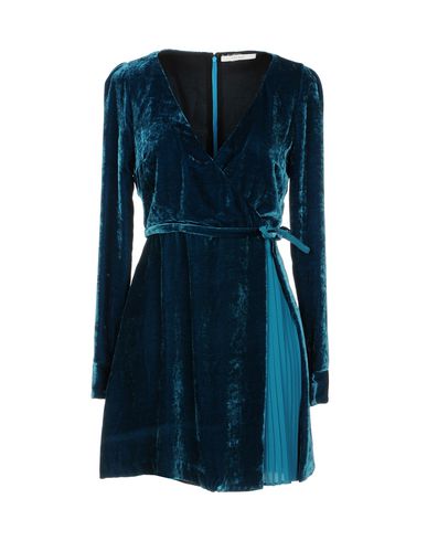 Lucille Short Dress In Deep Jade | ModeSens