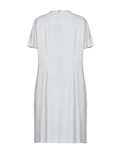 HUGO BOSS BOSS HUGO BOSS WOMAN MINI DRESS LIGHT GREY SIZE 14 VISCOSE