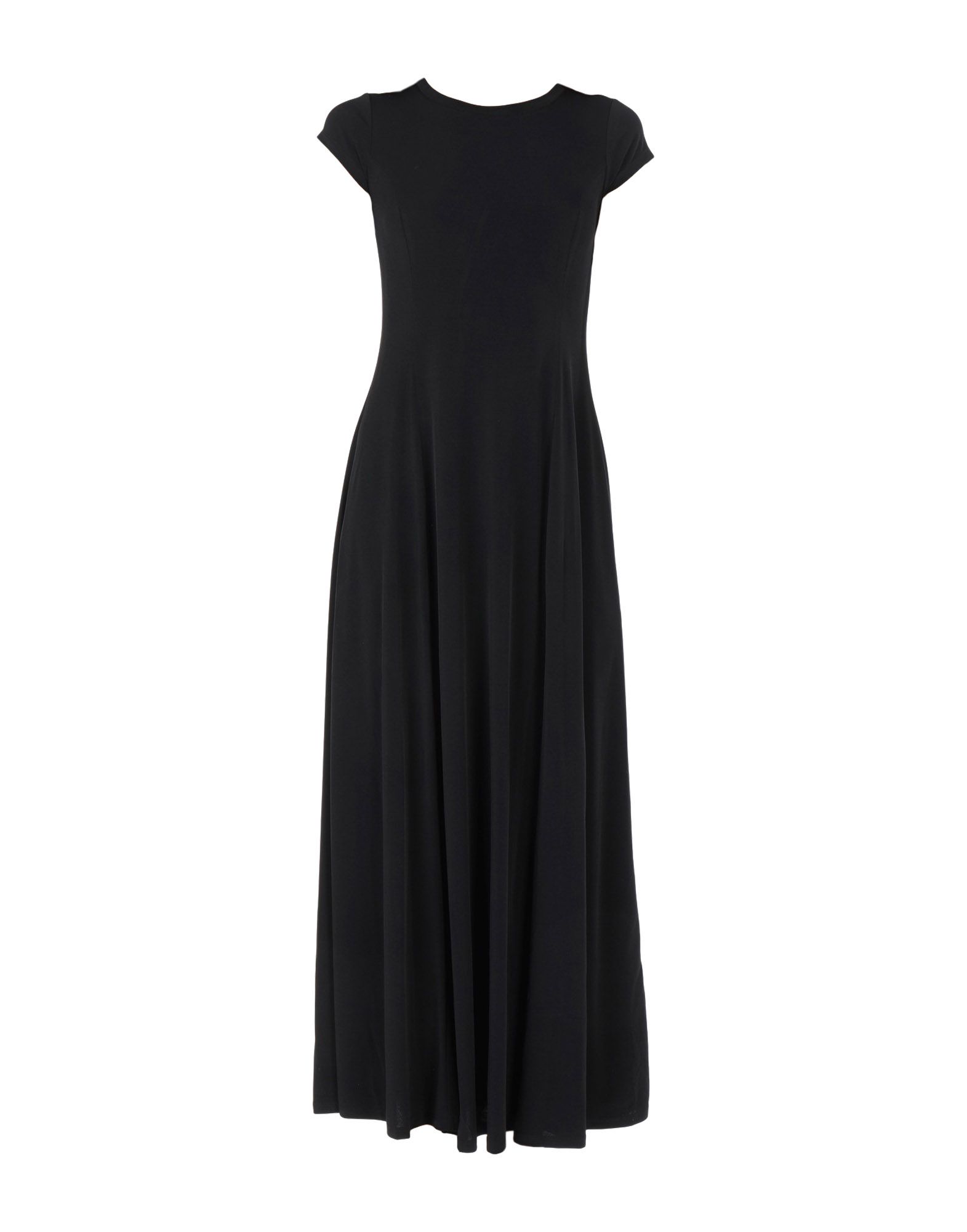 michael kors long black dress