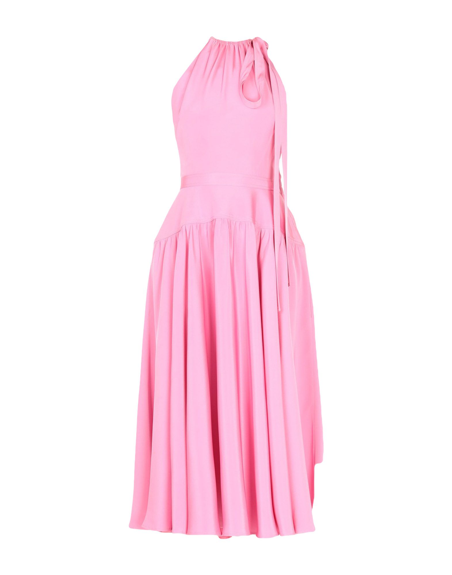 calvin klein pink long dress