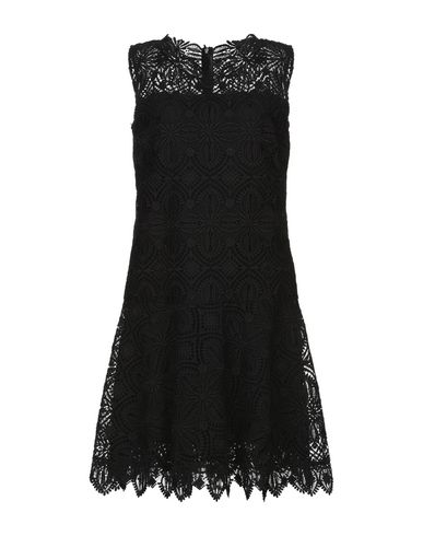 Ermanno Scervino Short Dress In Black | ModeSens