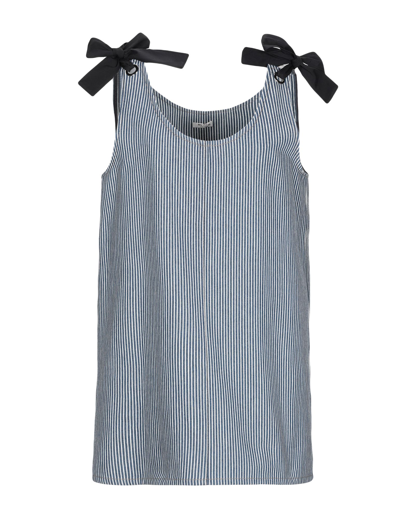miu miu denim dress