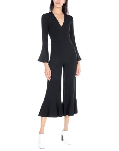 Shop Twinset Woman Jumpsuit Black Size 12 Acetate, Viscose