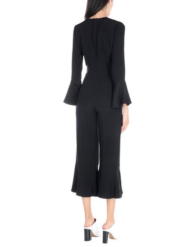 Shop Twinset Woman Jumpsuit Black Size 12 Acetate, Viscose
