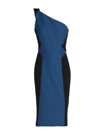 Purple Knee Length Roland Mouret Dress