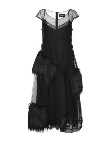Simone Rocha Knee-Length Dress In Black | ModeSens