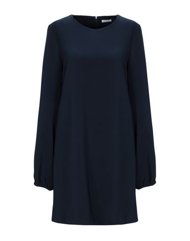 P.A.R.O.S.H. Short Dress In Dark Blue | ModeSens