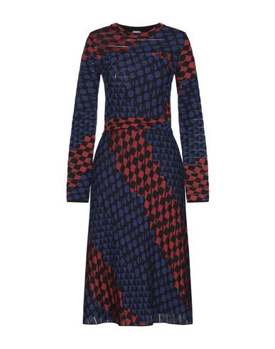 M Missoni Midi Dress In Blue | ModeSens