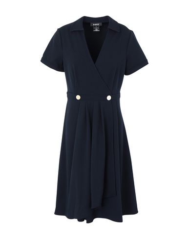 Dkny Knee-length Dress In Dark Blue | ModeSens