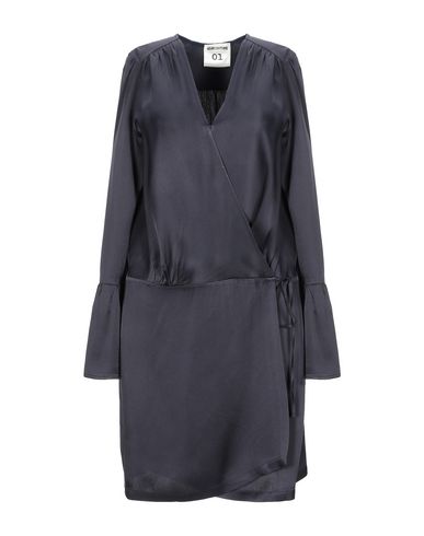 Semicouture Short Dress In Dark Blue | ModeSens