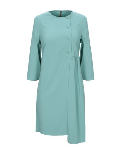 Manila Grace Short Dress In Light Green | ModeSens