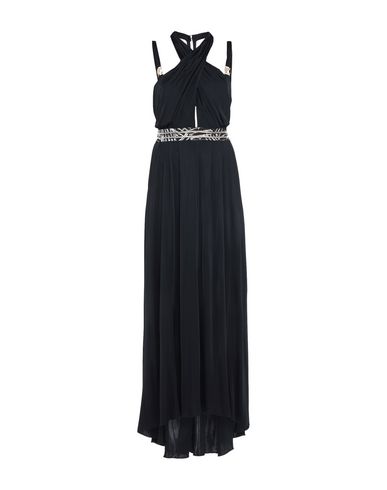 Versace Long Dress In Black | ModeSens