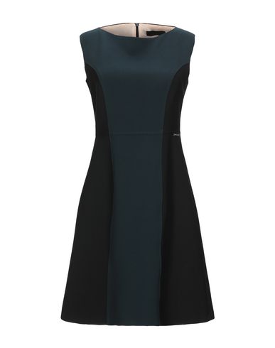 Frankie Morello Short Dress In Dark Green | ModeSens