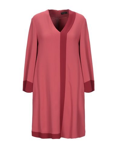 Antonelli Short Dress In Brick Red | ModeSens