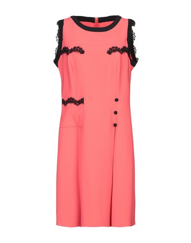 Clips Knee-Length Dress In Coral | ModeSens