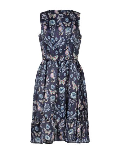 Leitmotiv Knee-length Dress In Dark Blue | ModeSens