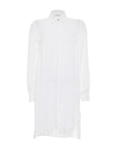 Versace Solid Color Shirts & Blouses In White