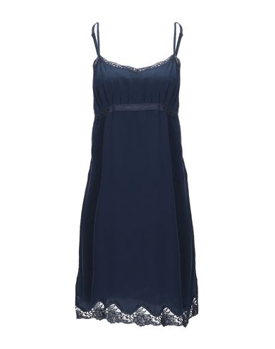 Kangra Cashmere Short Dress In Dark Blue | ModeSens