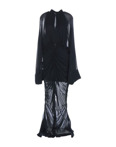 vera wang long black dress
