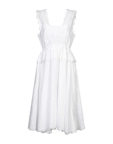 Ermanno Scervino Knee-length Dress In White | ModeSens