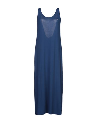 Blumarine Midi Dress In Dark Blue | ModeSens