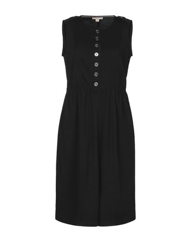 Burberry Short Dress In Black | ModeSens