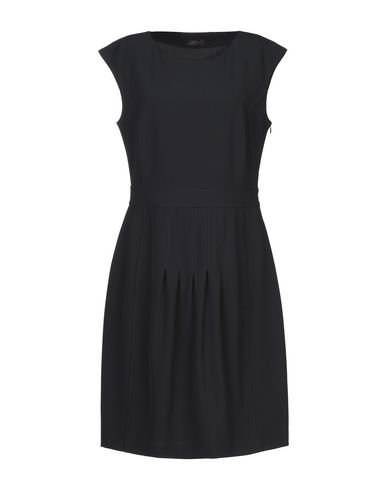 Peserico Short Dress In Dark Blue | ModeSens