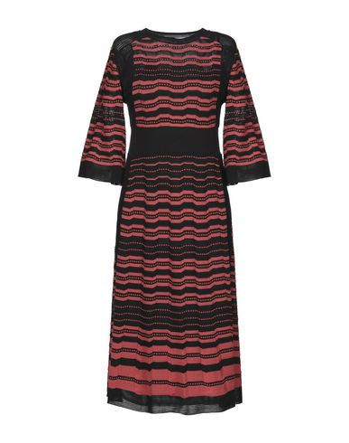 M Missoni Knee-length Dress In Orange | ModeSens