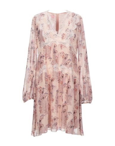 Giamba Short Dress In Pale Pink | ModeSens