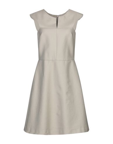 Emporio Armani Short Dress In Light Grey | ModeSens