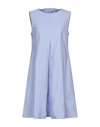 Marella Short Dress In Pastel Blue | ModeSens