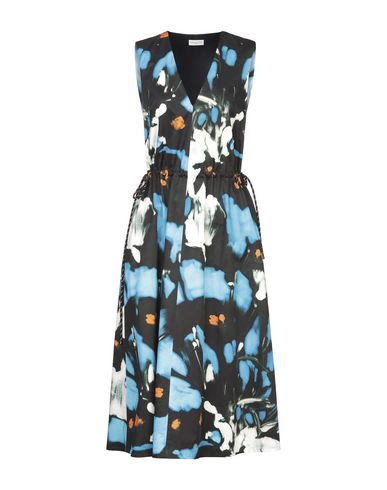 Dries Van Noten Midi Dress In Black | ModeSens