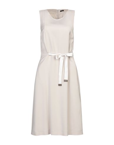 Peserico Knee-length Dress In Light Grey | ModeSens