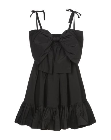 Msgm Short Dress In Black | ModeSens