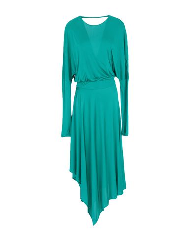 Pinko Midi Dresses In Emerald Green