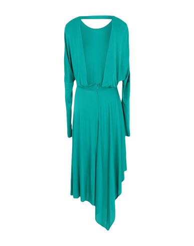Pinko Midi Dresses In Emerald Green