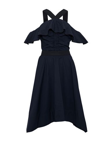 Derek Lam 10 Crosby Knee-length Dress In Dark Blue | ModeSens