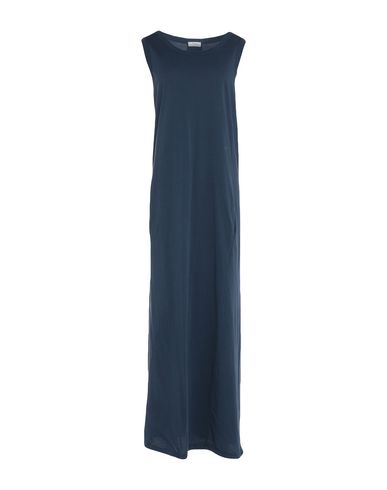 Authentic Original Vintage Style Long Dress In Dark Blue | ModeSens
