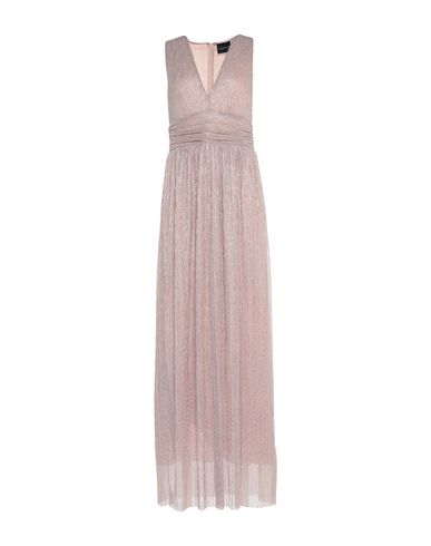 Atos Lombardini Long Dress In Pastel Pink | ModeSens
