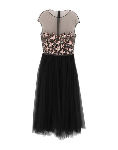 Elisabetta Franchi Long Dresses In Black