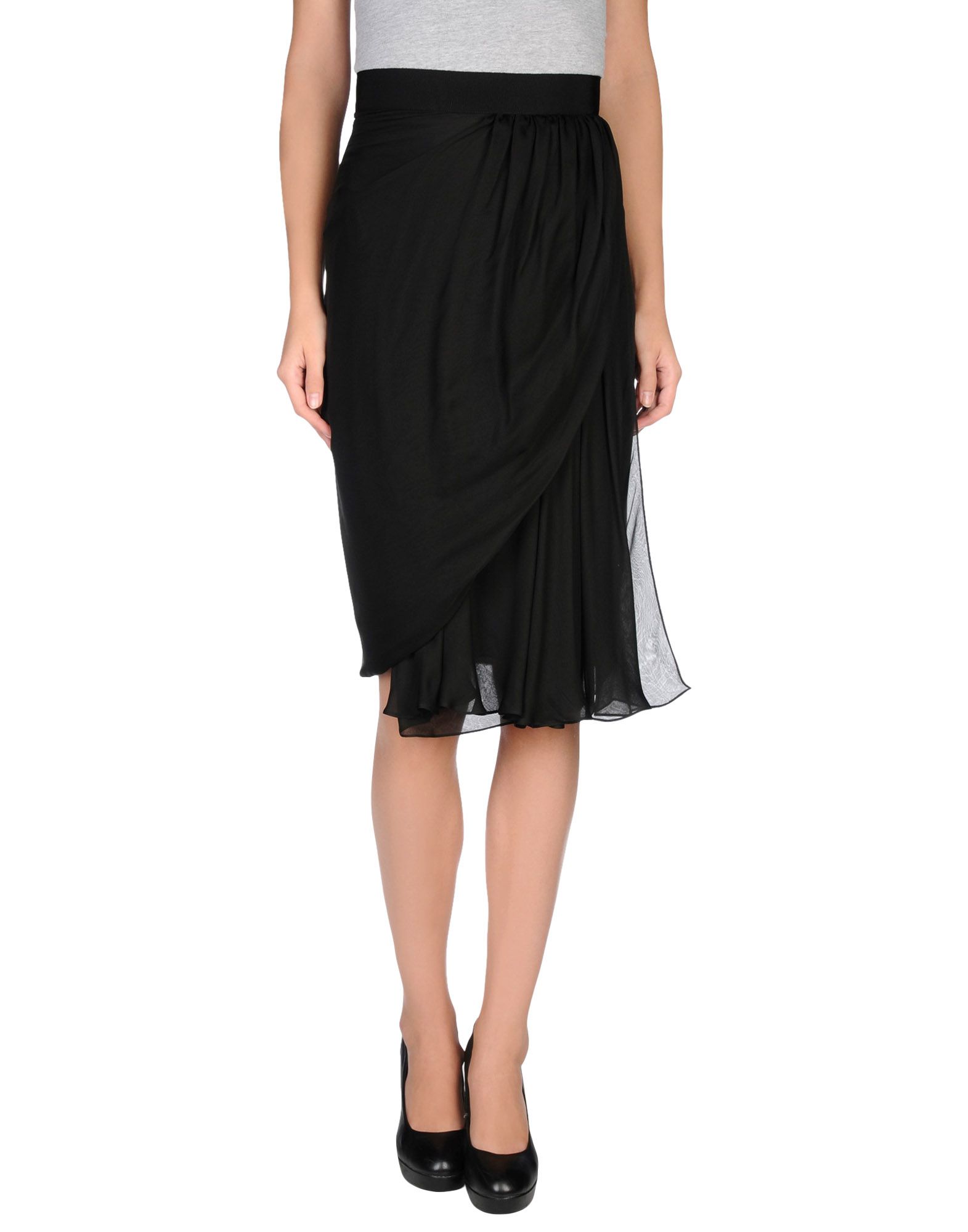 Giambattista Valli Knee Length Skirt   Women Giambattista Valli Knee Length Skirts   35229495FW