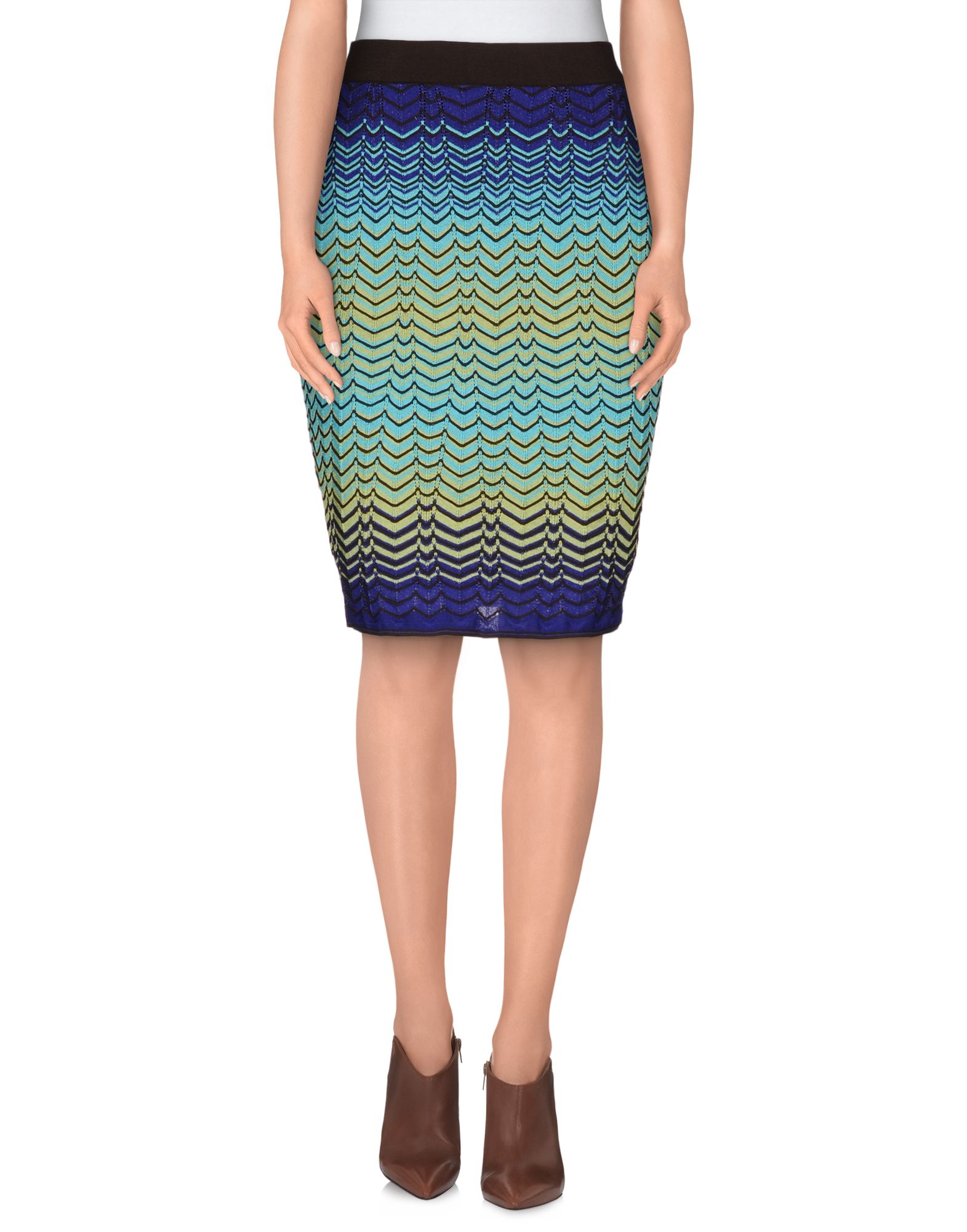 Jupe Au Genou M Missoni Femme   Jupes Au Genou M Missoni   35252365IR