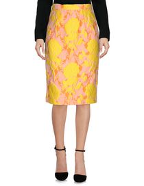 Knee-length skirts online: pencil skirts with high and low waist | YOOX