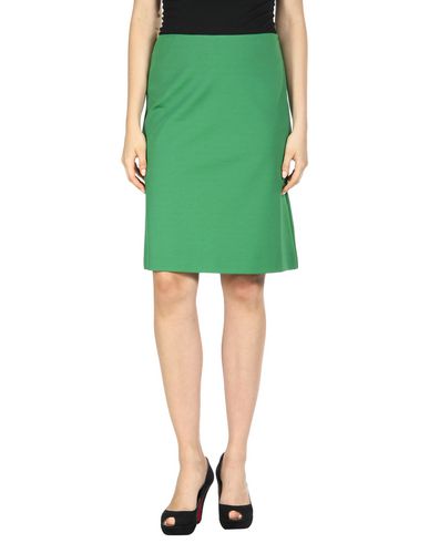 JIL SANDER Knee Length Skirt in Green | ModeSens
